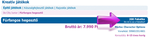 Fabatka helye