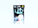 Világító LED-es lufi Fehér színű