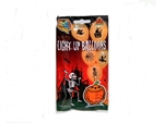 Világító LED-es lufi Halloween mintás